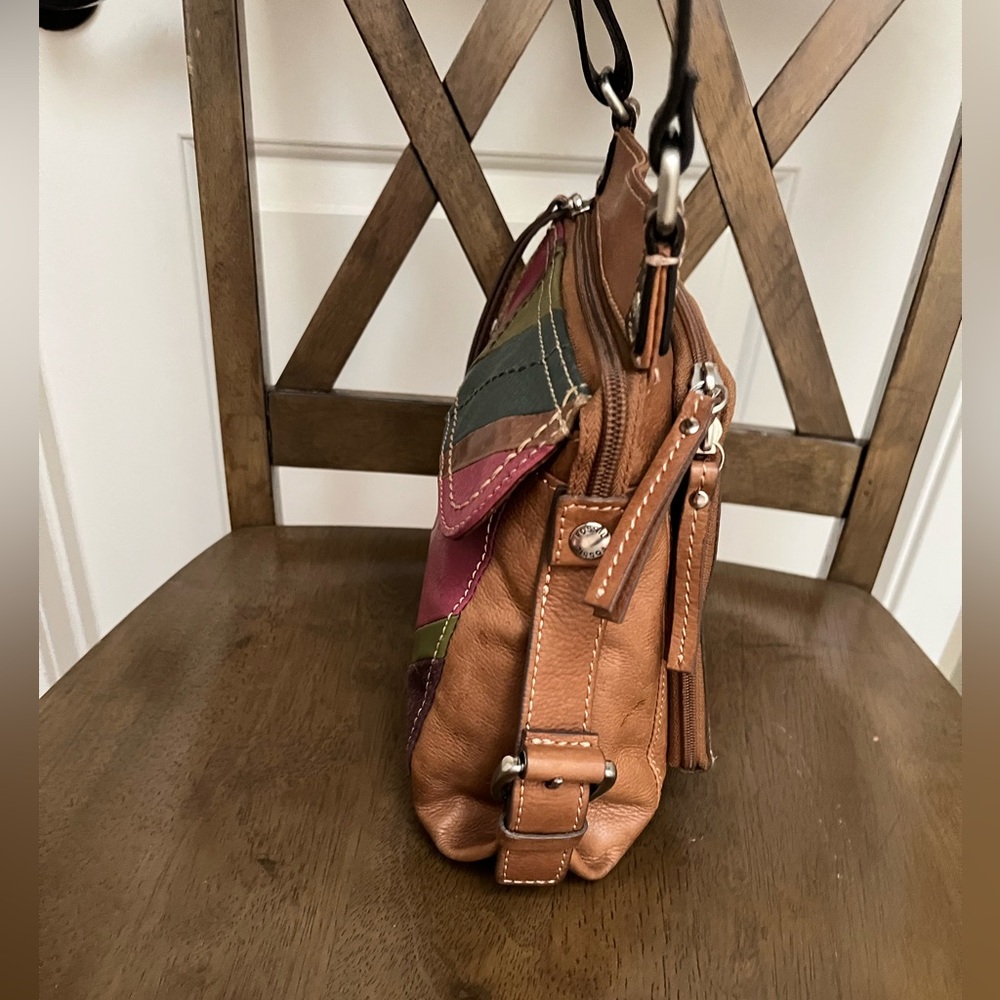 Fossil Patchwork Shoulder Bag - image 3